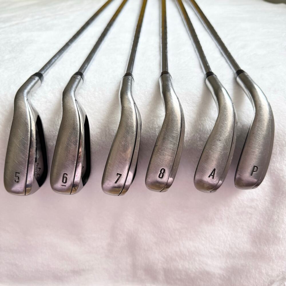 Callaway XR OS 5-PW Iron Set RH Regular Flex Graphite Shafts Golf Clubs
